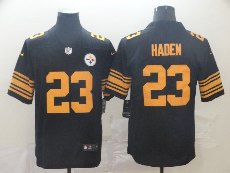 Men Pittsburgh Steelers #23 Haden Black Nike Vapor Untouchable Limited Player NFL Jerseys
